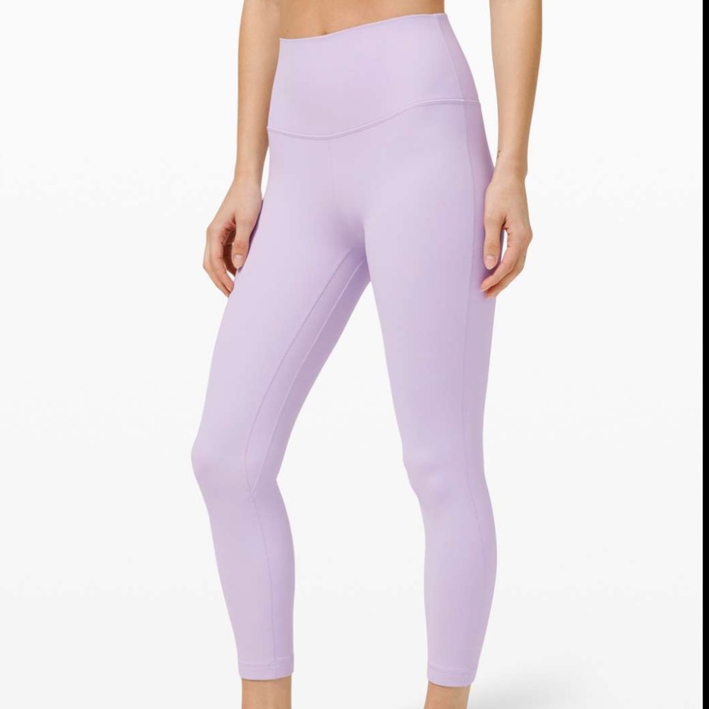 lululemon Align HR pant 25 lavender dew